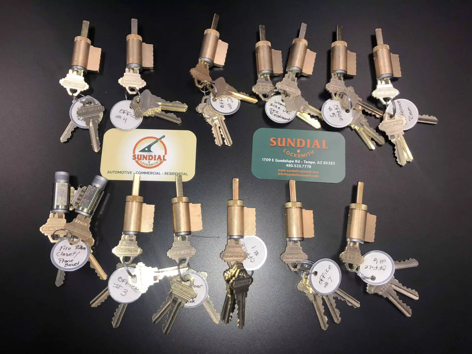 locks rekey and change