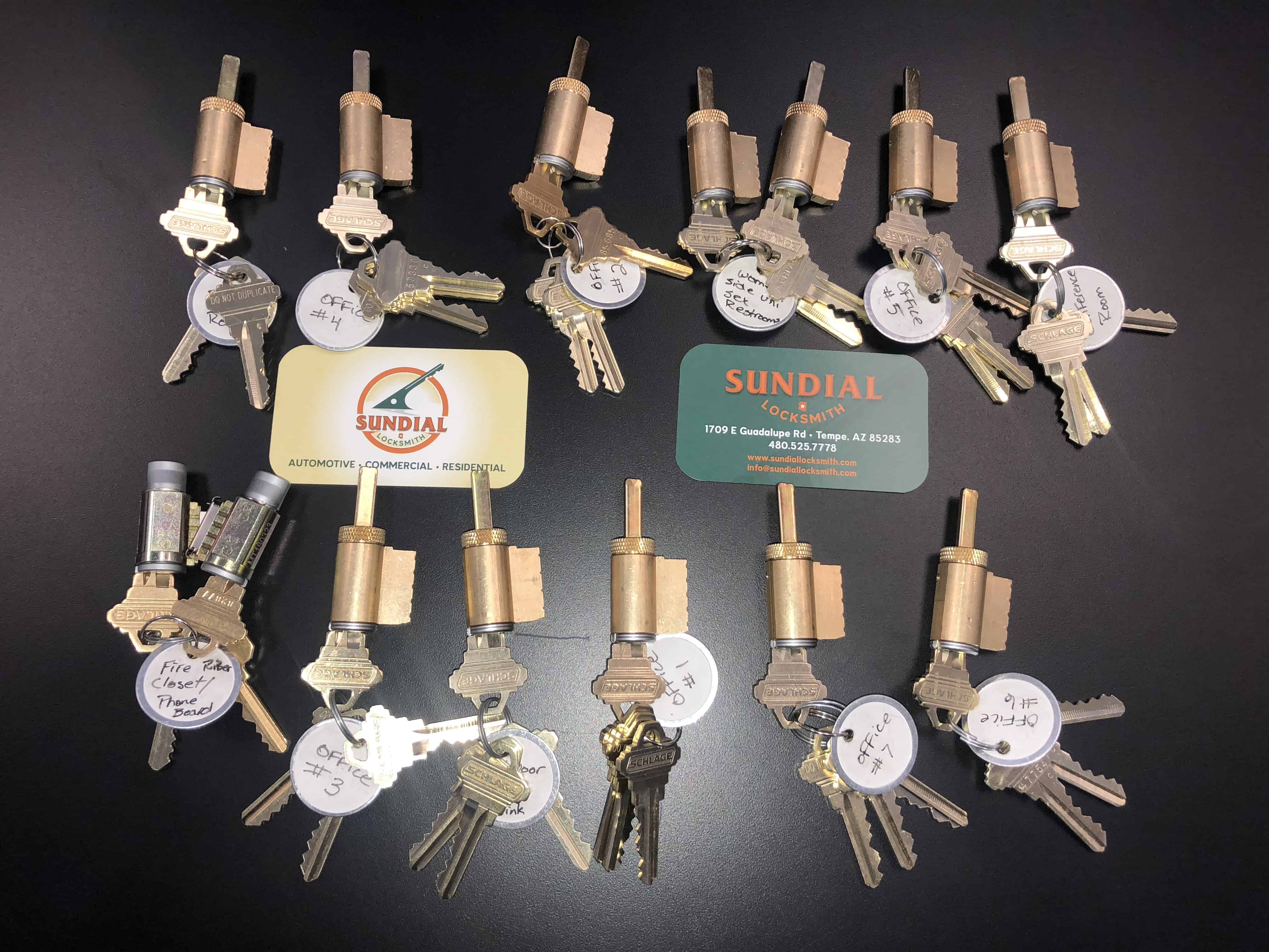 locks rekey and change Sundial Locksmith