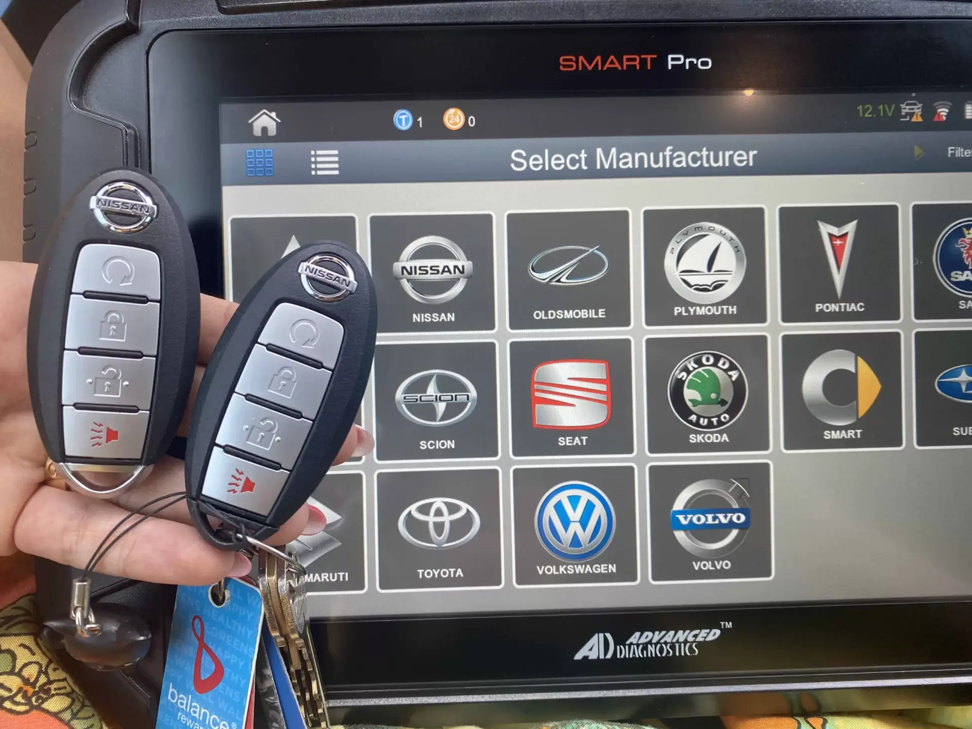 nissan moreno key fob programming