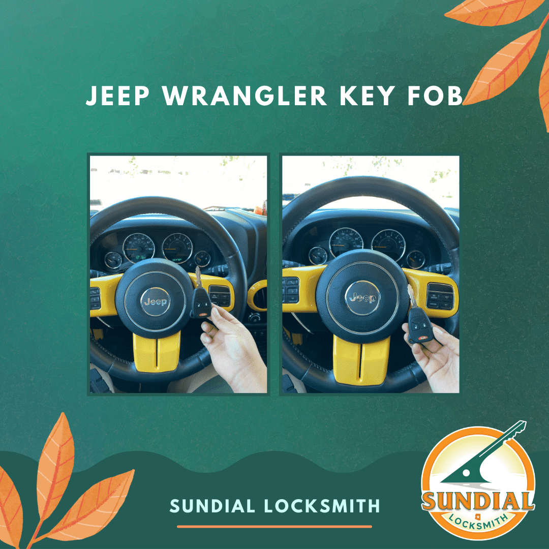 Jeep Wrangler Key Fob Replacement • Sundial Locksmith