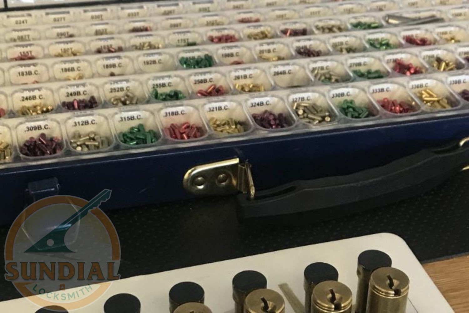 Can a Locksmith Rekey a Lock to Match a Key You Already Use? can a locksmith rekey a lock to any key — A locksmith technician rekeying a residential deadbolt at a front door — showing how a locksmith can rekey a lock to any key during a same-day service call in .