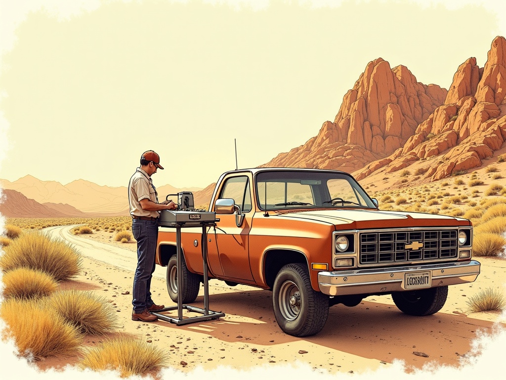 Mobile locksmith performing on site key programming and car key replacement as an automotive locksmith service near Daisy Mountain in New River AZ